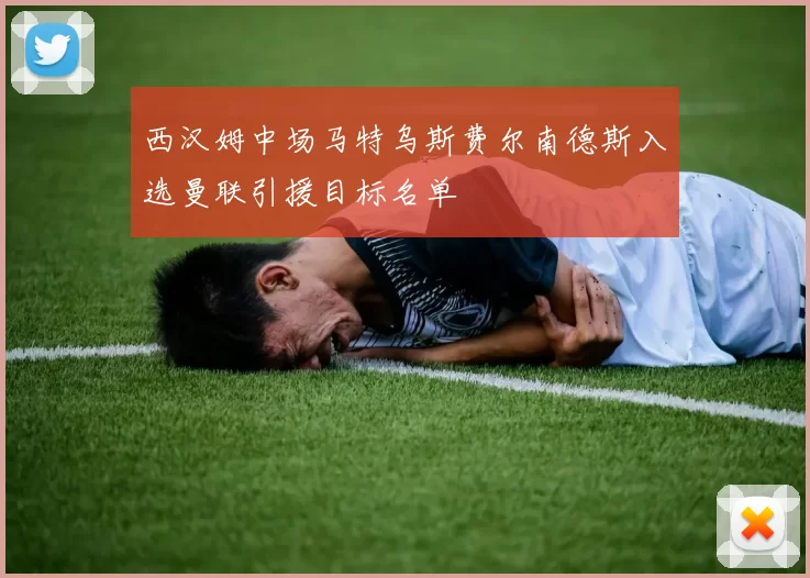 西汉姆中场马特乌斯费尔南德斯入选曼联引援目标名单